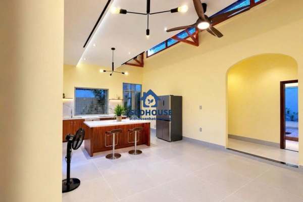 PRIVATE POOL VILLA FOR LEASE IN NORTH NHA TRANG - IDEAL FOR EXPAT FAMILIES & PROFESSIONALS - LAND AREA 400 SQM WITH PRIVATE GARDEN - 3 BEDROOMS, 3 BATHROOMS - BRAND NEW FULL FURNITURE - RENT 45M VND/MONTH